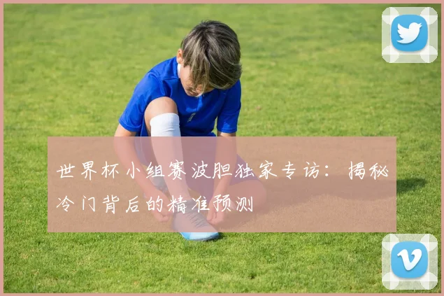 世界杯小组赛波胆独家专访:揭秘冷门背后的精准预测